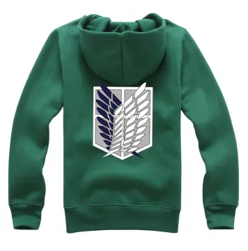 attack on titan wings of freedom hoodie