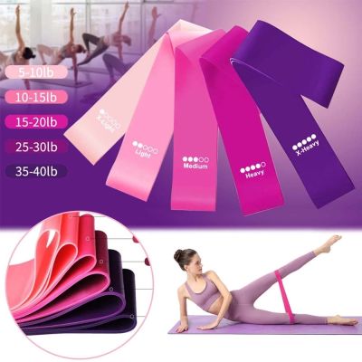 Resistance Bands Booty Hand Rubber Fitness Band Elastic Sports Equipment Training Sport Puuta Box Thigh Silicone Super Exercise