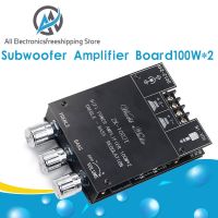 【popular】 gcnbmo ZK-1002T TPA3116D2บลูทูธ5.0ซับวูฟเฟอร์ Amplifier Board 2*100W 2.0 Channel เสียงสูงสเตอริโอเครื่องขยายเสียง Bass AMP