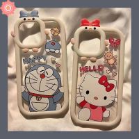 เคสโทรศัพท์ใช้ได้กับ IPhone 11 13 12 14 Pro Max 6 6S 7 8 14 Plus XR X XS MAX SE 2020 3D เลนส์รูปสัตว์ประหลาดฝาปิดแบบนิ่ม