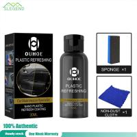 ?Arrive in 3 days?Plastic Car Scratch Repair Agent Waterproof Car Parts Retreading Agent with Sponge Brush and Wipe for Automotive Interior Cleaning