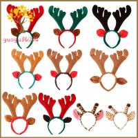 GUOGU Fashion Festival Decoration Cartoon Lovely Masquerade Hair Accessories Christmas Headband Xmas Antlers Hair Hoop Giraffe Ears Hairband