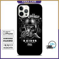 Oakland Raiders Phone Case for iPhone 14 Pro Max / iPhone 13 Pro Max / iPhone 12 Pro Max / XS Max / Samsung Galaxy Note 10 Plus / S22 Ultra / S21 Plus Anti-fall Protective Case Cover