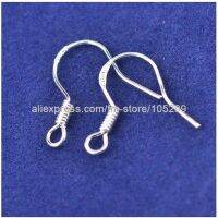 200pcs/Lot Wholesale 925 Sterling Silver Jewelry Findings French Hook Earwires Earrings Accessories Components Size 15mm