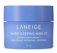 Laneige Water Sleeping Mask EX 15 ml. ลาเนจ วอเตอร์ สลีปปิ้ง มาส์ก อีเอ็กซ์ ของแท้ สลากไทย สูตรใหม่ ของใหม่ exp.2025