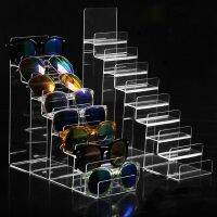 New Clear Plastic Arylic Sun Glasses Holder Wallet Storage Rack Cell Phone Shelf Stand Bathroom Organizer Multi Tiers Layers Docks Stands