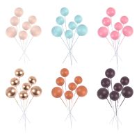 【CW】◄▲  10pcs Colorful Shaped Toppers Decoration Wedding Birthday Baby Shower Dessert