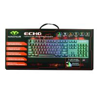 คีย์บอร์ด Gaming ยี่ห้อ Macnus รุ่น ECHO HYBRID MUSIC LED GAMING KEYBOARD รับประกัน 1ปี