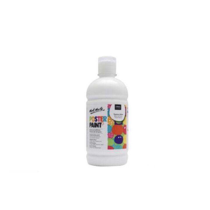 Mont Marte Poster Paint Non Toxic and Washable (500mL) by Tata and
