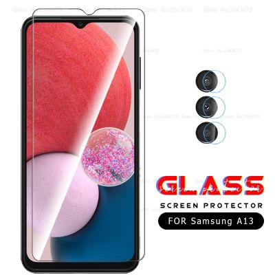 [spot goods] เคส2in1 ForA13 Protectivescreen Protector สำหรับ SamsungA13 A 13 13A SamsungA13 Safety Glasscoque