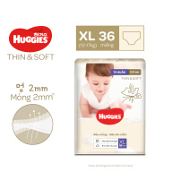 GIẢM 40K ĐƠN 549K Tã quần cao cấp Hàn Quốc Huggies Thin & Soft size XL - thumbnail