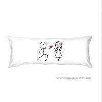 PLW หมอน HUMAN TOUCH GIVE LINE BODY PILLOW CASE หมอนหนุน หมอนราคาถูก หมอนเพื่อสุขภาพ