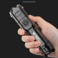 Ultra Bright ABS Strong Light Focusing Led Flashlight Portable Rechargeable Zoom Xenon Forces Outdoor Multi-function Torch