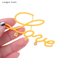 Longjia Tools หลอดไฟ LED เอดิสัน3V แบบยืดหยุ่นมีตัวอักษรรักเส้นใยเทียนไดโอดข้อเสนอปาร์ตี้งานแต่งงานสร้างบรรยากาศ