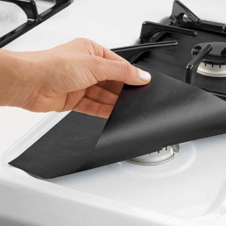 gas-hob-oil-protector-liner-non-stick-sheet-reusable-stove-clean-mat-pad-furnace-surface-protection-pads-kitchen-tools