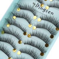 Natural Long Wispy Pure Handmade False Eyelashes