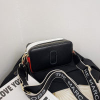 2023 new ins flow Korean version of the wild camera bag marc / jacobsˉcolor matching single shoulder Messenger wide shoulder strap MJ womens bag broadband