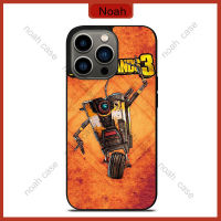 Borderlands 3 Claptrap Phone Case for iPhone 14 Pro Max / iPhone 13 Pro Max / iPhone 12 Pro Max / Samsung Galaxy Note 20 / S23 Ultra Anti-fall Protective Case Cover 922