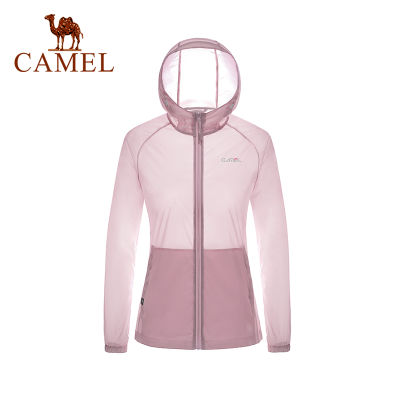 Camel เสื้อแจ็กเก็ตแขนยาว ป้องกันรังสียูวี ระบายอากาศ เหมาะกับใส่กลางแจ้ง สําหรับผู้หญิง