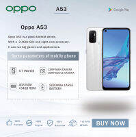 Original OPPO A53  4+64GB New and Legit Cellphone 5000mAh BatteryGaming Phone Smartphone 6.5inch Full HD Screen Camera 13MP+16MP Fingerprint unlock Mobiles phone