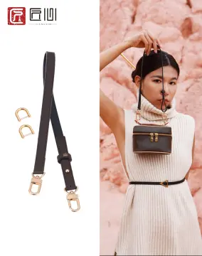 suitable for lv nice nano cosmetic bag transformation D buckle Messenger  leather shoulder strap chain bag armpit strap accessories