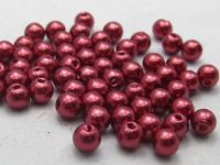 600 Pcs Plastic Faux Pearl Round Beads  Imitation Pearl 6mm Decorative Accessories crafts Beads