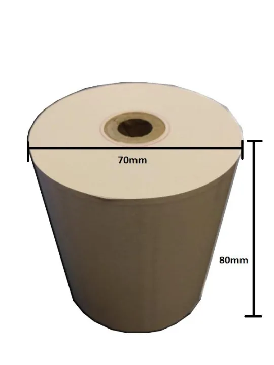 Thermal Receipt Paper Roll 80mm x 70mm x 12mm (10rolls) Lazada