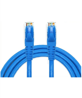 SuperSales - X2 ชิ้น - สายแลน ระดับพรีเมี่ยม สายพ่วง CAT 5E RJ45 3 M. US-5010-4 สีฟ้า ส่งไว อย่ารอช้า -[ร้าน ThanakritStore จำหน่าย ไฟเส้น LED ราคาถูก ]