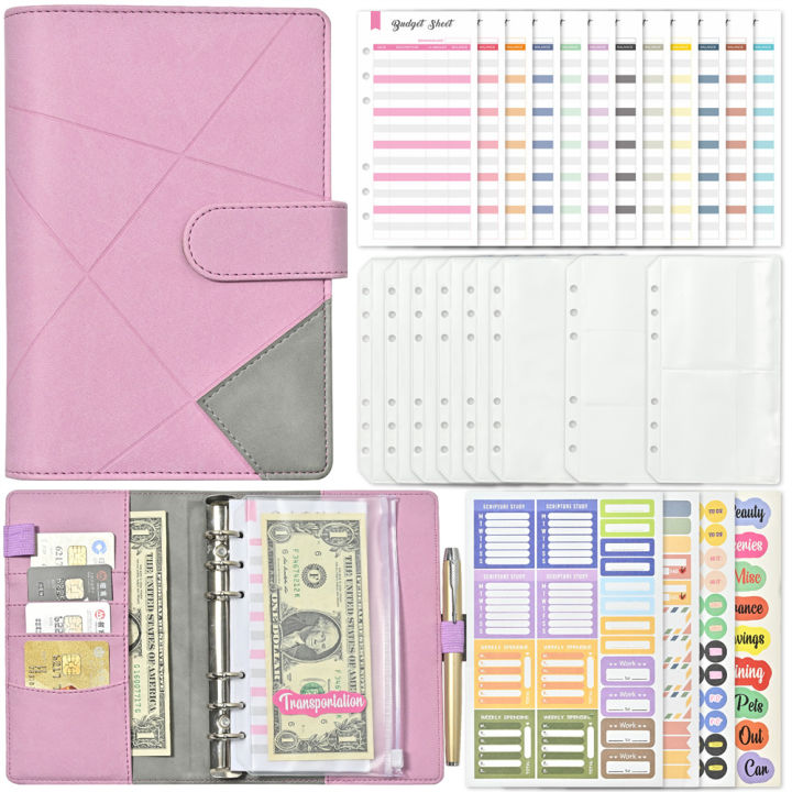 money-management-planner-hand-held-budget-planner-daily-budget-planner-cash-budget-tracker-retro-indentation-notebook