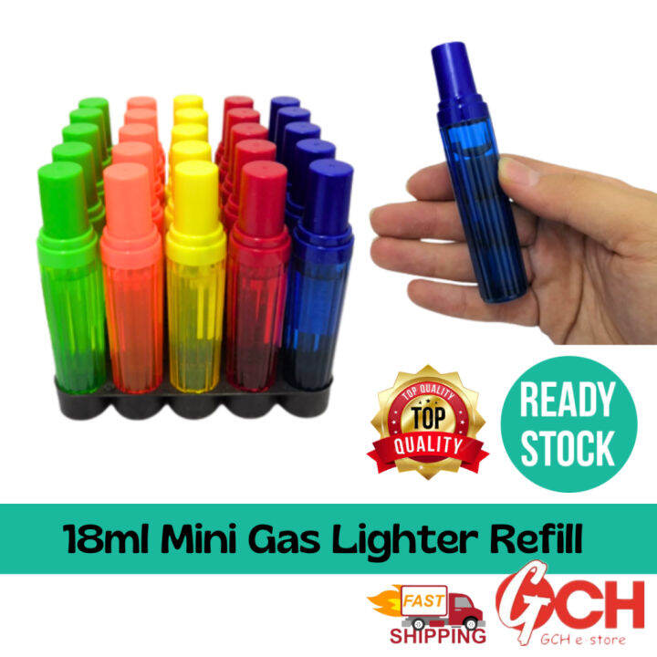 🔥Universal Gas Lighter Refill 18ml / Mini Gas Lighter Refill / Pemetik
