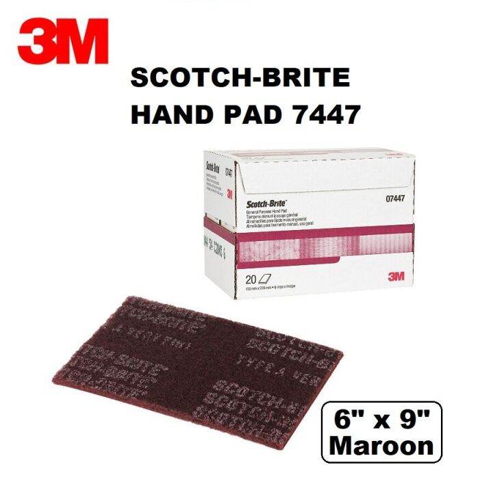 3M SCOTCH-BRITE General Purpose Hand Pad 7447 | Lazada