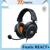 Fnatic REACT+ ชุดหูฟังเล่นเกม esports พร้อมสาย USB 7.1 ช่อง dgh