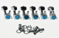 【CW】 KAISH 6 Inline Tuning Keys Guitar Tuners Machine Heads Chrome