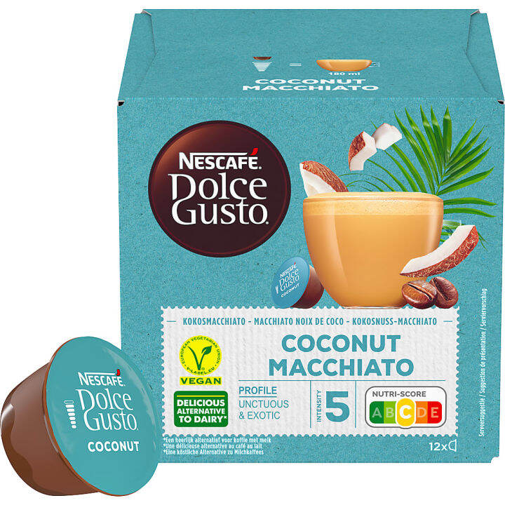 dolce gusto coconut macchiato