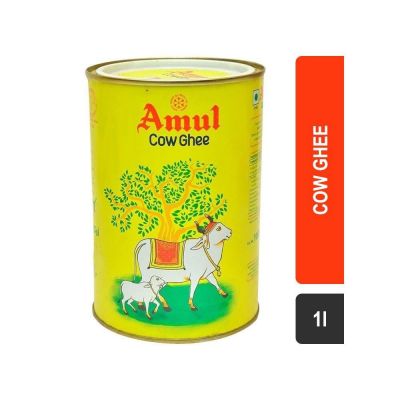 AMUL COW GHEE / กี (เนย) - 1 Liter Tin (กี (เนย)) 🇮🇳