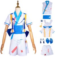 Anime Ensemble Stars Nito Nazuna Cosplay Costume Rabbit Shino Hajime Mashiro Tomoya Costume Bunny Girl Jackets Shorts Paert Set