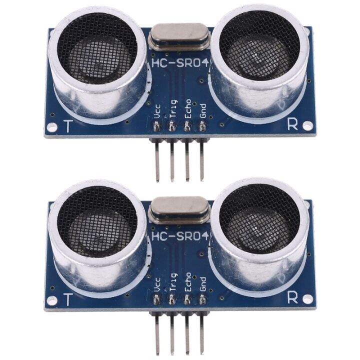 2pcs HcSr04p Ultrasonic Distance Measuring Sonar Sensor High Operating
