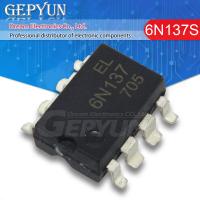 10PCS 6N137S SOP-8 SMD High speed Line Receiver Optocouplers new original  In Stock WATTY Electronics