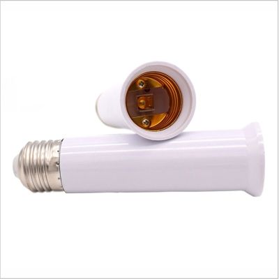 【YF】♗❁  E27 to Lamp Bulb Socket Extender 120mm Extension Heat-resistant No Hazard Extension