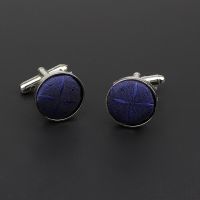 Classic Fashion Dots Solid Polyester Check Design Cufflink For Mens Brand Cuff Buttons Cuff Links High Quality Jewelry NO.31 39