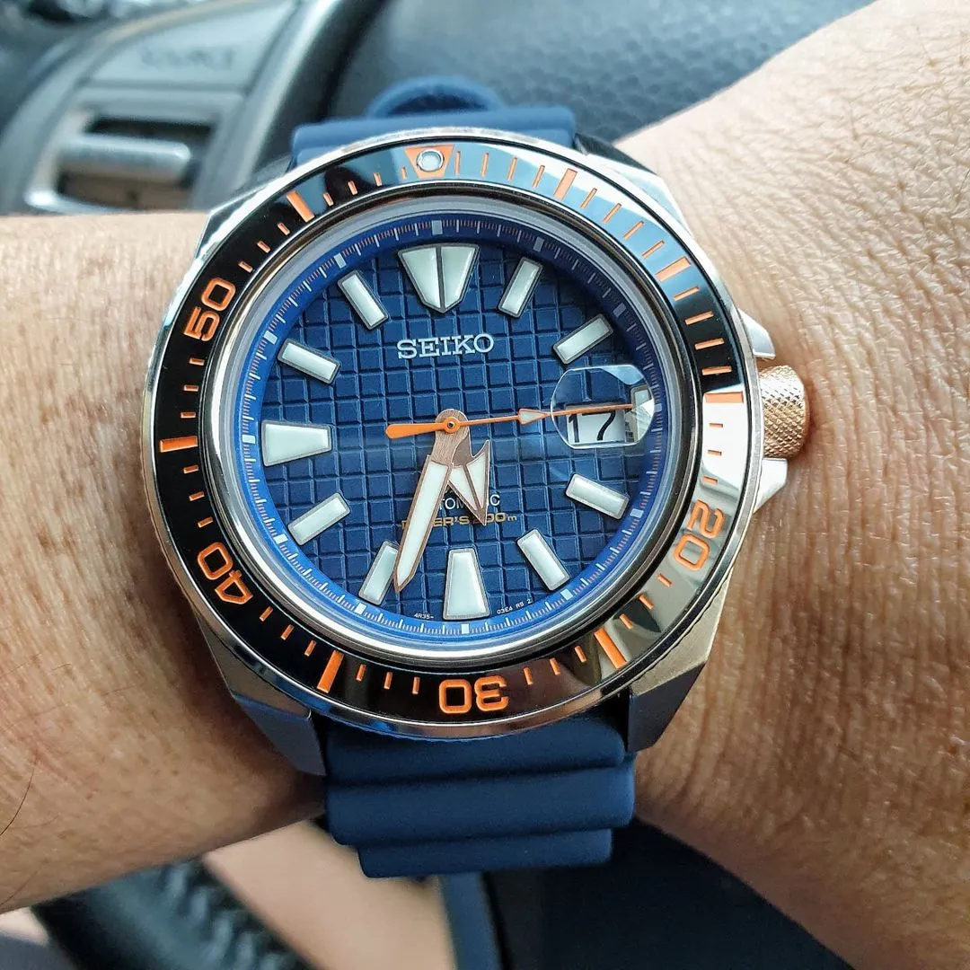 Seiko Prospex SRPH43K1 King Samurai Save The Ocean Special Edition  Automatic Diver's 200M Silicone Strap Men's Watch | Lazada