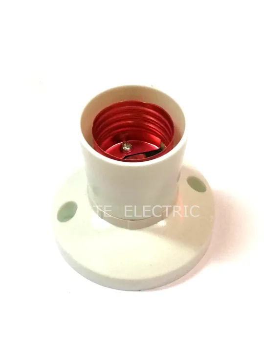 SE220 ES BATTEN HOLDER WITH RING E27 BATTEN LIGHT HOLDER WITH BASE