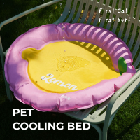 Pet Cooling Mat เบาะเจลเย็นสำหรับสัตว์เลี้ยง ที่นอนเจลเย็น แผ่นรองนอนแมว ที่นอนแมว Lemon