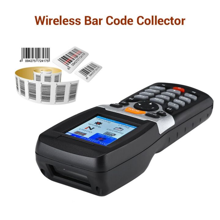 bkgroup-warehouse-wireless-barcode-scanner-1d-warehouse-inventory-counter-collector-data-terminal-pdt-เครื่องอ่านบาร์โค้ดไร้สาย-แบบพกพา