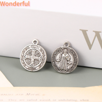 ?【Lowest price】Wonderful 20ชิ้นจี้ห้อยคอโลหะรูปเหรียญปีศาจร้ายเพื่อปกป้องสิ่งชั่วร้ายเครื่องประดับสำหรับงานประดิษฐ์ทำด้วยตัวเอง