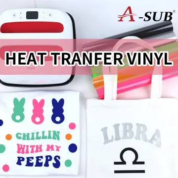 HTV Heat Transfer Vinyl: 15 Pack Iron on Vinyl Sheets for Cricut