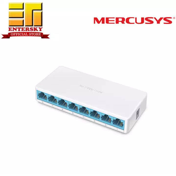 Mercusys MS108 8-Port 10/100Mbps Desktop Switch | Lazada PH