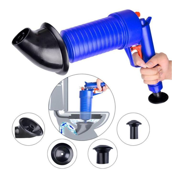 air-blaster-plunger-คู่มือ-drain-cleaners-อ่างล้างจานท่อ-clog-remover-สำหรับห้องสุขาห้องน้ำ-ห้องครัว