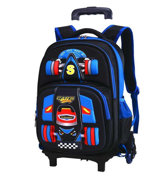 2023 Kids School Bags On Wheels School Wheeled Backpacks For Boys Kids