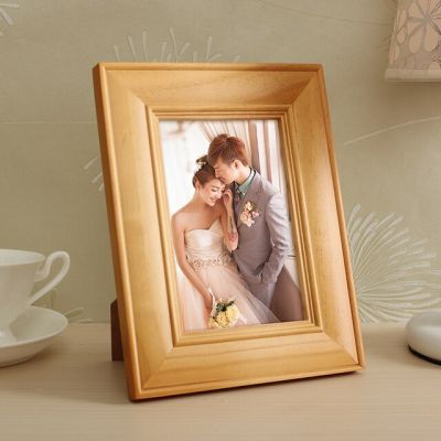 กรอบรูปไม้สไตล์นอร์ดิกที่ใส่ของฝากสำหรับครอบครัวกรอบรูปวันพ่อมาร์โคพาราการตกแต่งบ้าน